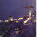 Картина с LED подсветкой: свет ночного города